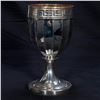 Image 4 : Georgian hallmark silver goblets