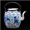 Image 2 : A Chinese Blue & White Teapot, 19th C.