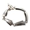 Max Chayat modernist sterling silver bracelet