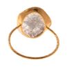 Image 3 : Diamond and 18k gold solitaire ring