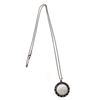 Image 2 : Diamond, enamel & silver shaker pendant with chain