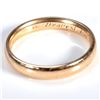 14k gold man's wedding band