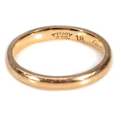 Tiffany & Co. 18k gold wedding band