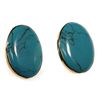 Daryln Walker turquoise and 14k gold earrings