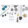 Image 5 : Collection of gem-set and silver jewelry