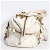Image 5 : Jimmy Choo Mahala white leather satchel bag