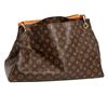 Louis Vuitton Artsy Hobo Mm canvas & leather tote