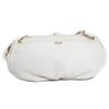 Celine white leater satchel shoulder bag