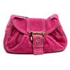 Celine pink suede shoulder bag