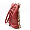 Image 2 : Terrida zebra & red leather tote bag