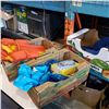 Image 1 : POOL INFLATEABLES, WATER BALOON SLING SHOT, WETSUIT, AND LIFE JACKETS