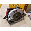 Image 2 : YELLOW CRATE JOBMATE CIRCULAR SAW AND 3 SOLDERING IRONS