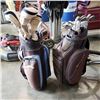 Image 1 : TAYLORMADE AND CALLAWAY GOLF BAG W/ DUNLOP AND OTHER CLUBS