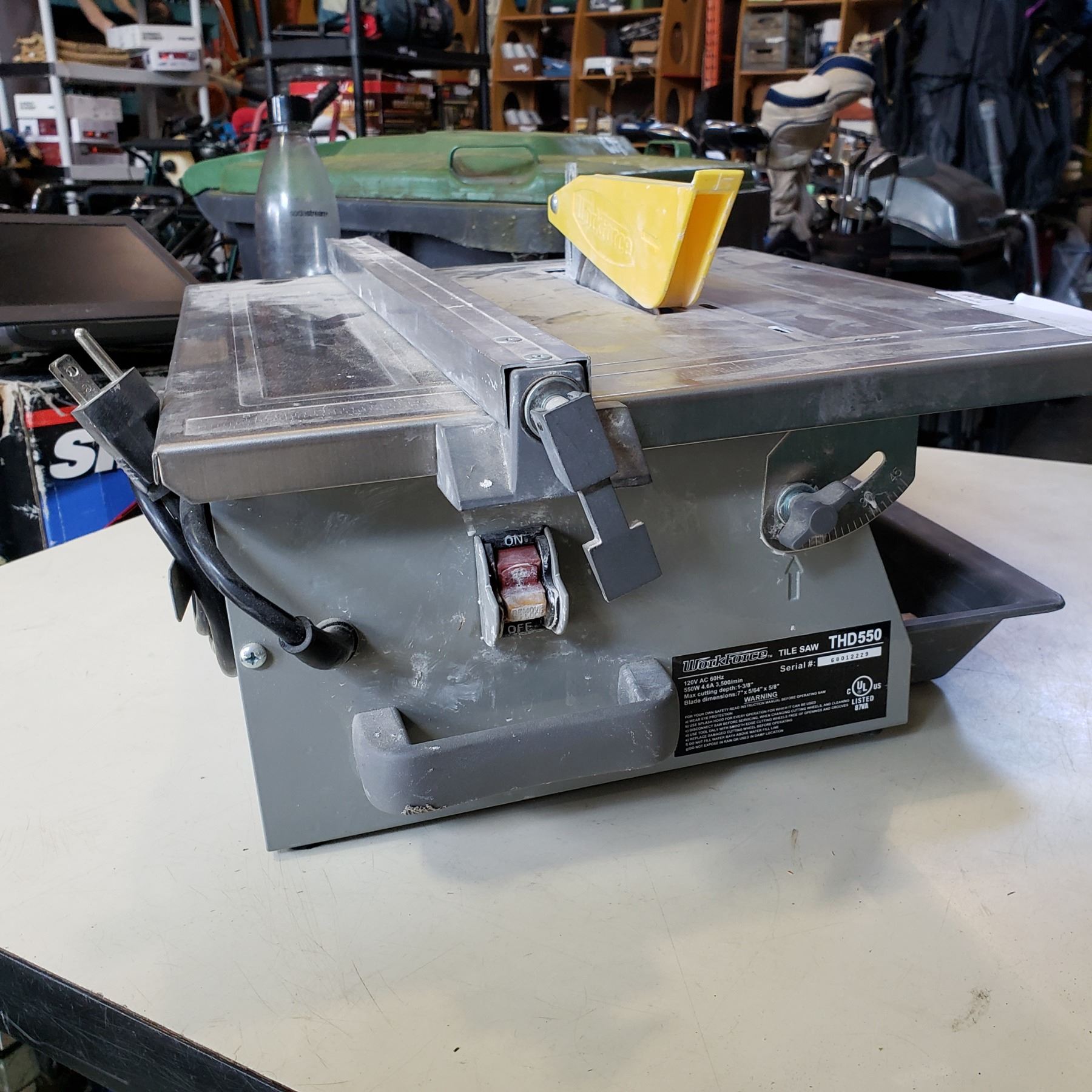 Workforce Tile Saw Workforce Tile Saw