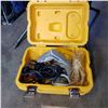 Image 1 : WORK FORCE WET DRY TILE SAW IN YELLOW CASE