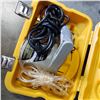 Image 2 : WORK FORCE WET DRY TILE SAW IN YELLOW CASE