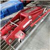 Image 2 : RED HYDRAULIC TROLLEY JACK