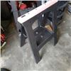 Image 2 : 2 PLASTIC SAW HORSES