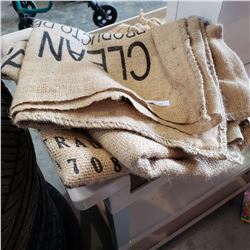 4 LOT OF COFFEE SACKS