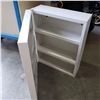 Image 2 : LOCKING METAL CABINET W/ 2 KEYS