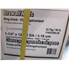Image 2 : BOX OF 1-1/4 INCH RING SHANK DRYWALL NAILS