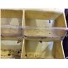 Image 3 : YELLOW WALL MOUNT HARDWARE/PARTS ORGANIZER SHELF