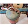 Image 2 : VINTAGE SAFETY GAS CANS AND GALVANIZED GAS CANS