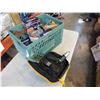 Image 1 : GREEN CRATE OF MASTERCRAFT POWER XCHANGE BATTERIES AND POWER SCREWDRIVER