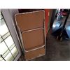 Image 2 : VINTAGE ALUMINUM FRAMED FOLDING CAMP TABLE