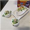 Image 2 : LEXTON JAPAN CHINA LIDDED DISHES, CAMERON AND SONS BELL