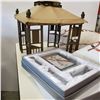 Image 3 : MINI GAZEBO, 2 THROW PILLOWS, AND BAPTISM PICTURE FRAME SETS