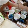Image 2 : KITCHEN ITEMS, BEER MUGS, AND VACUUM SEALER