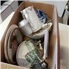 Image 2 : 2 BOXES OF CHINA CUPS AND SAUCERS, DECOR
