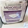 Image 2 : NEW QUEENSIZE MEMORY FOAM MATTRESS PAD AND WATERPROOF PROTECTOR