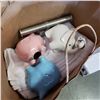 Image 2 : BAG OF NEW BATH TOWELS, PIGGY BANKS, 2 SCRAPBOOKS
