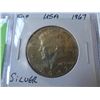 Image 2 : 3 USA J.F. KENNEDY SILVER HALF DOLLARS 1967, 1968, 1969