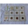 Image 1 : 11 CANADIAN CENTENNIAL COINS 50 CENT, 25 CENT, 10 CENT .800 SILVER PLUS RABBITS 5 CENT DOVE 1 CENT