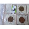 Image 2 : 11 CANADIAN LARGE CENTS 1900H TO 1919 QUEEN VICTORIA KING EDWARD VII KING GEORGE