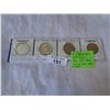 Image 1 : 4 CANADIAN 50 CENT COINS 1966, 1967, .800 SILVER AND 1968, 1969