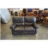 Image 1 : URBAN LEATHER RECLINER LOVE SEAT