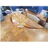 Image 2 : YELLOW ART GLASS CENTERPIECE