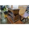 Image 2 : VINTAGE MAGAZINE RACK END TABLE