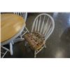 Image 2 : MAPLE ROUND DINING TABLE W/ 4 CHAIRS