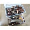 Image 1 : BOX AND BIN OF SUNGLASSES