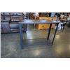 Image 2 : BRAND NEW INDUSTRIAL MODERN CONSOLE TABLE - RETAIL $299.99