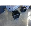 Image 1 : BRAND NEW STEEL FRAME WICKER OUTDOOR SIDE TABLE RETAIL $199