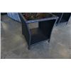 Image 2 : BRAND NEW STEEL FRAME WICKER OUTDOOR SIDE TABLE RETAIL $199