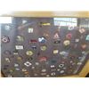 Image 2 : APPROX 100 COLLECTIBLE FIRE FIGHTER PINS IN SHADOW CASE