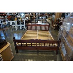 PINE QUEENSIZE BED FRAME