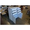 Image 3 : 6 DRAWER WHITE STONE TOP DRESSER